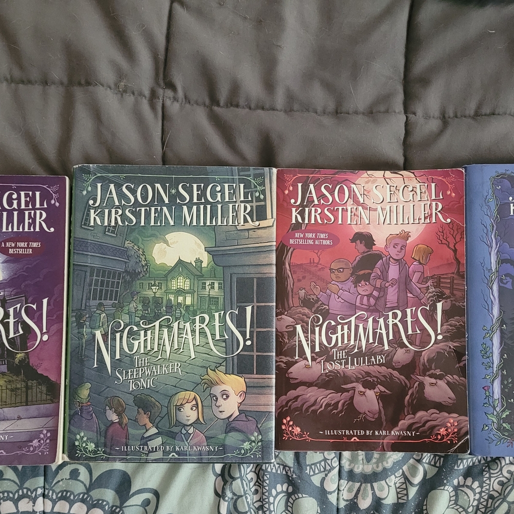 Nightmares! Book Series by Jason Segel and Kirsten Miller